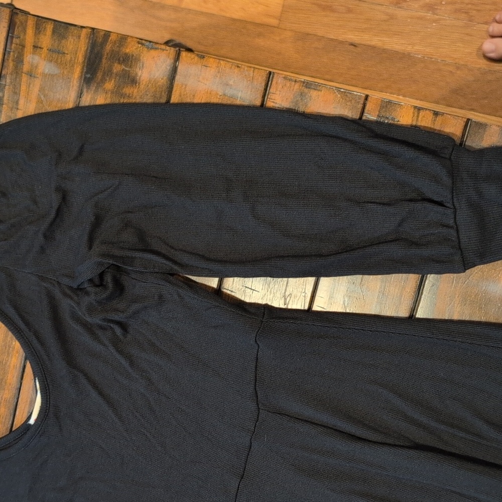 Marine Layer Lexi Ribbed Scoop Back Midi Dress Fit And Flare - Picture 5 of 8